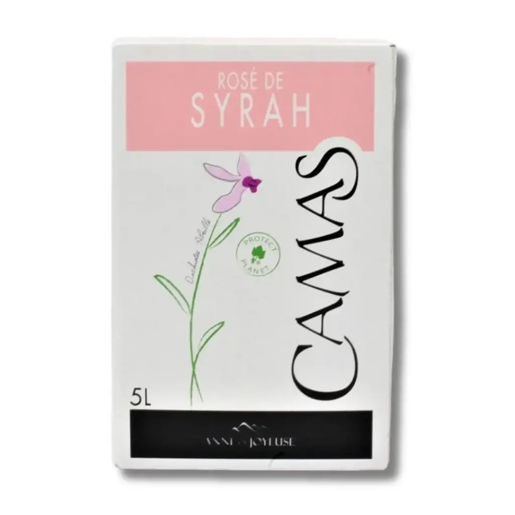 Joyeuse, Camas Syrah Rose BIB 5,000L